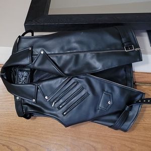 Killstar leather vest